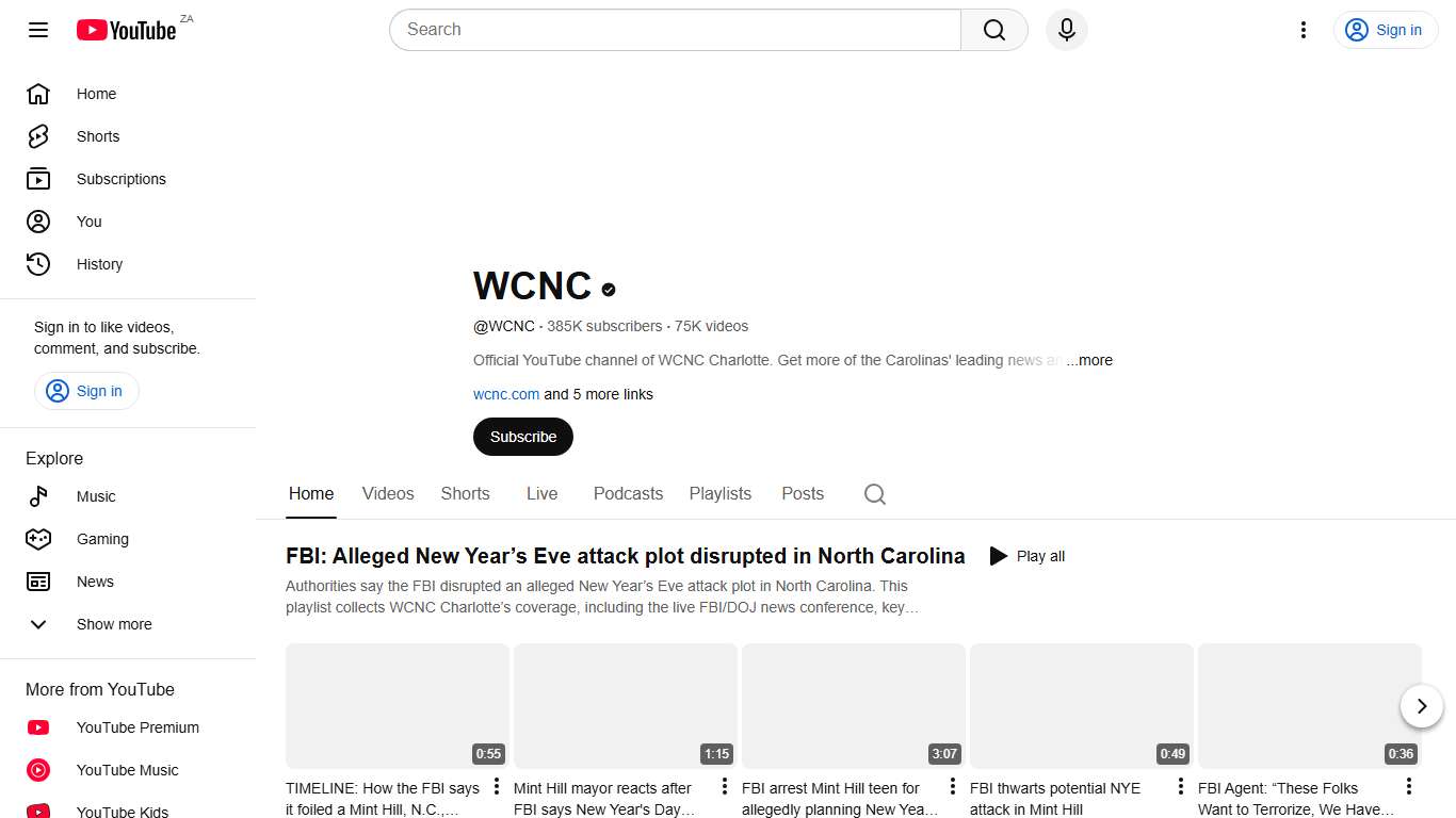 WCNC - YouTube